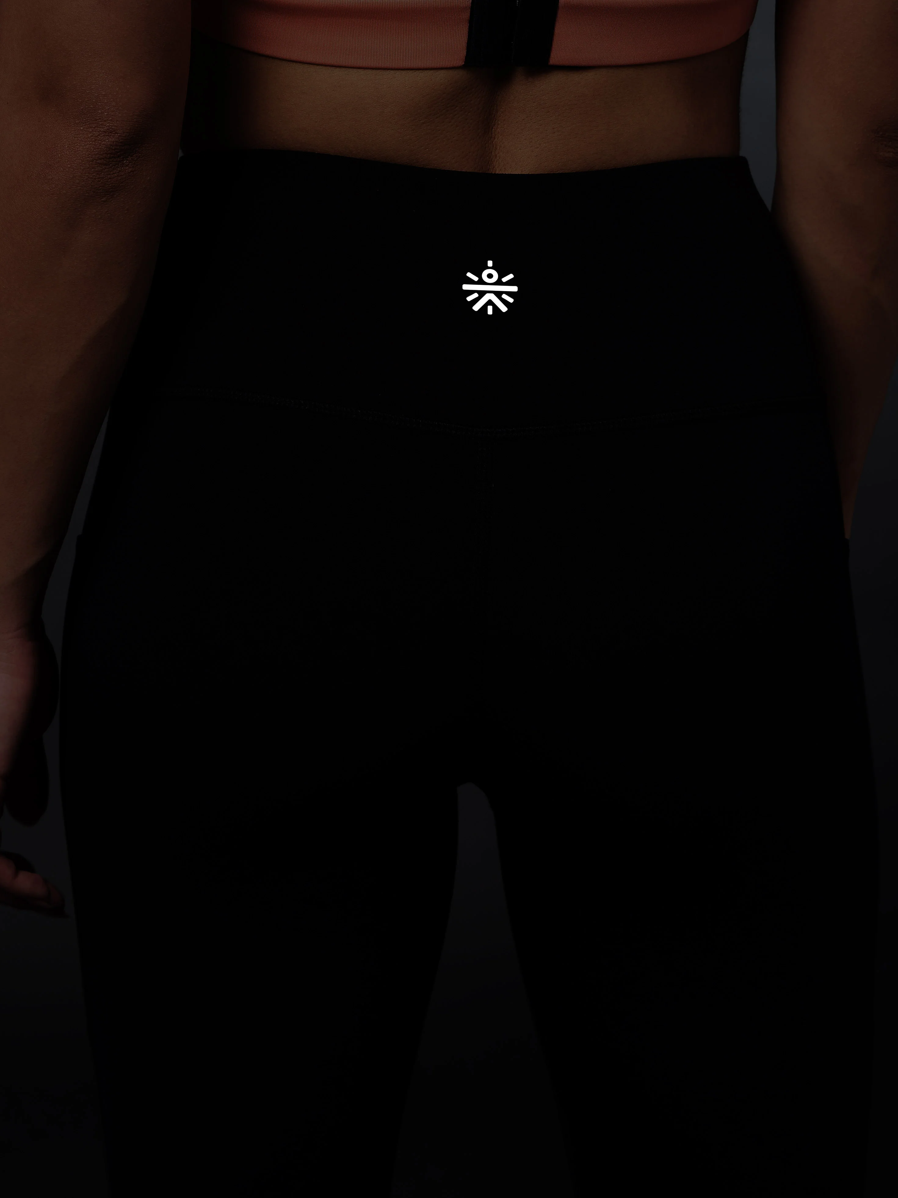 Women's Black Run Elevate COMFLex Tights - Image 8