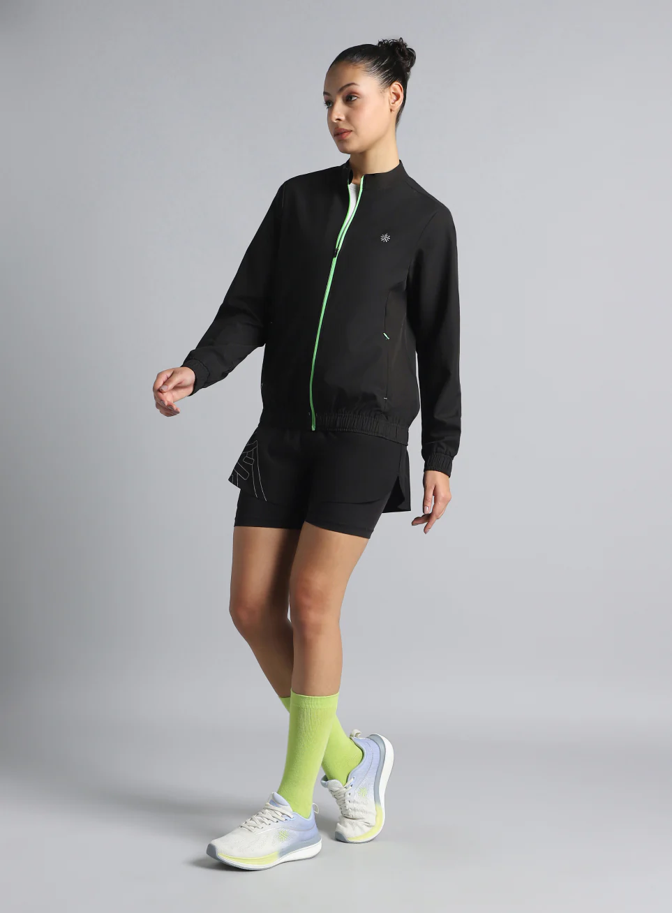 Women's Black Runner's Pro Lightweight Jacket - Image 2