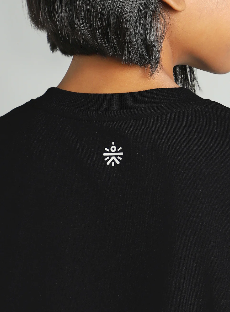 Women's Black Skate Graphic Oversized Fit T-shirt - Image 9