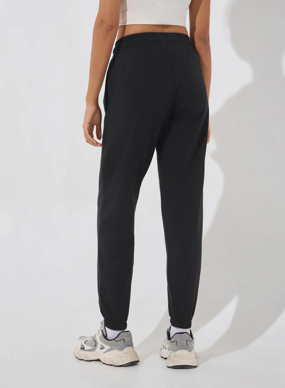 Women's Black Soft Form Classic Joggers - Image 6