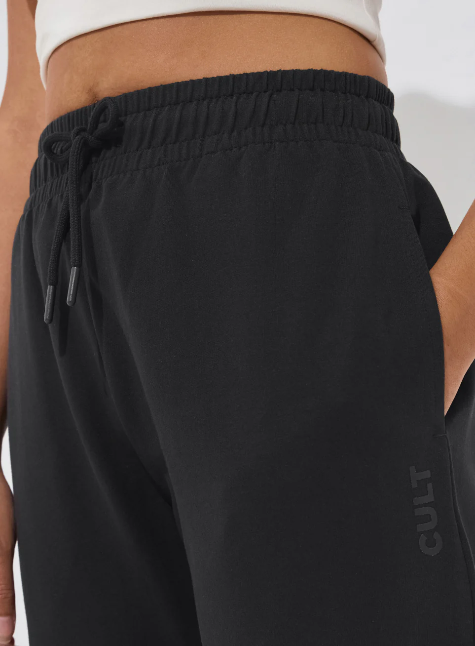 Women's Black Soft Form Classic Joggers - Image 7