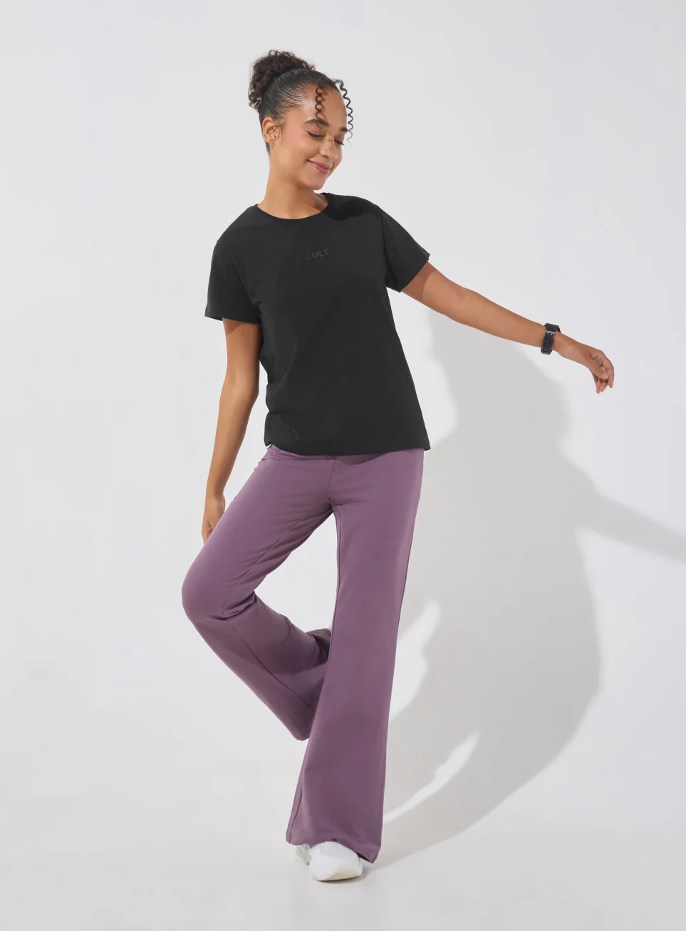 Women's Black Soft Form Classic T-shirt - Image 2