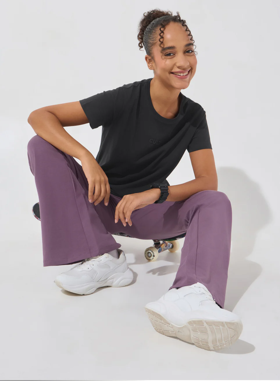 Women's Black Soft Form Classic T-shirt - Image 3