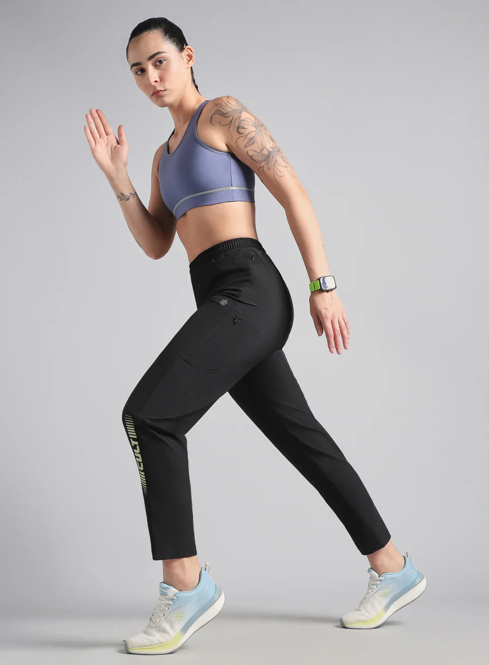 Women's Black Speed Flex Trackpant - Image 2