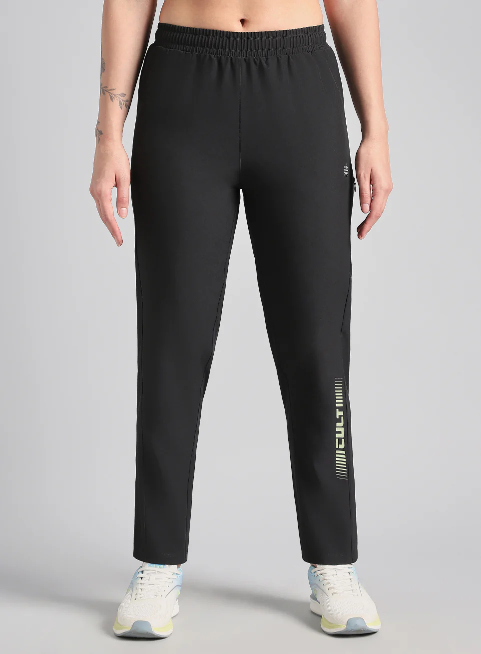 Women's Black Speed Flex Trackpant - Image 4