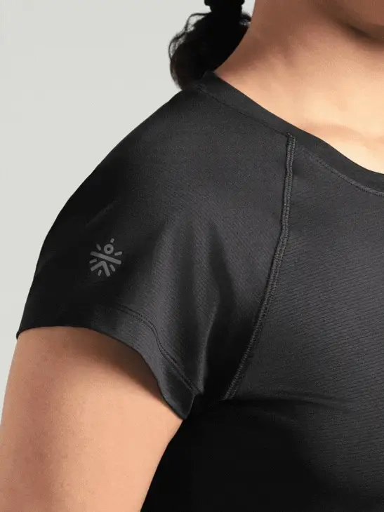 Women's Black Spirit Run T-shirt - Image 8