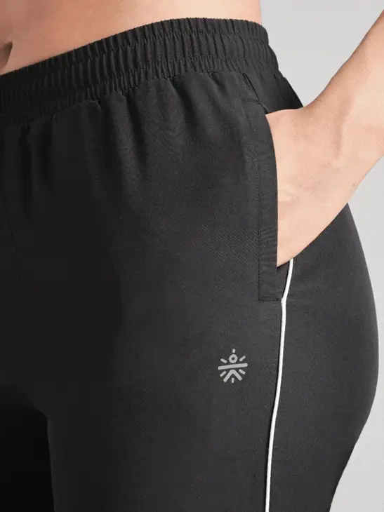 Women's Black Sprint Trackpant - Image 8