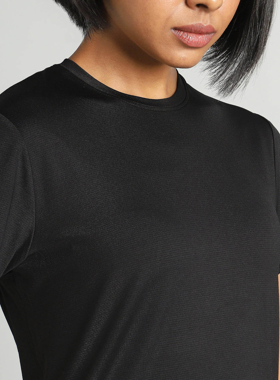 Women's Black Swift Back Vent Training T-shirt - Image 7