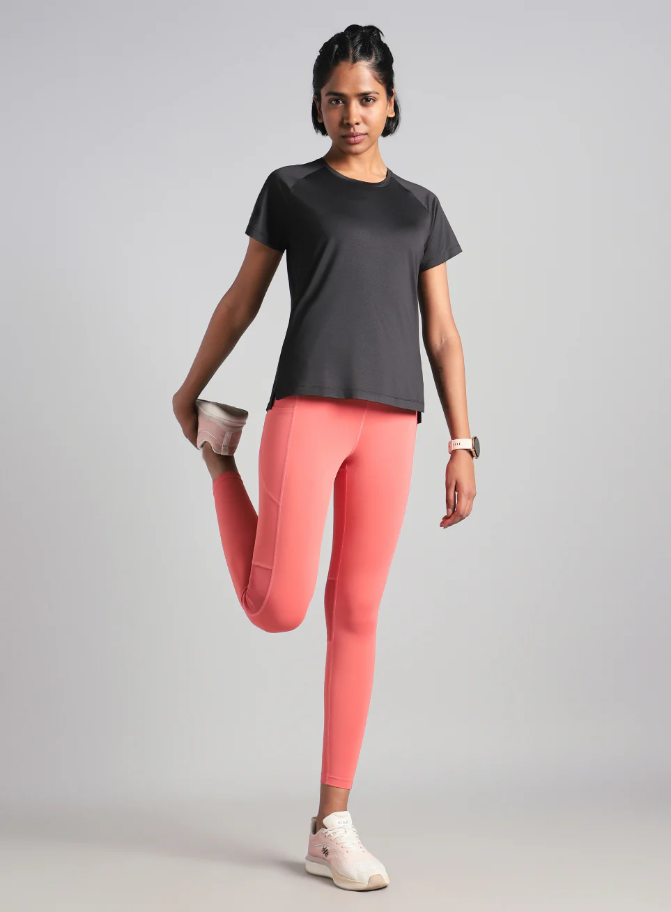 Women's Black Swift Runner Tee - Image 2