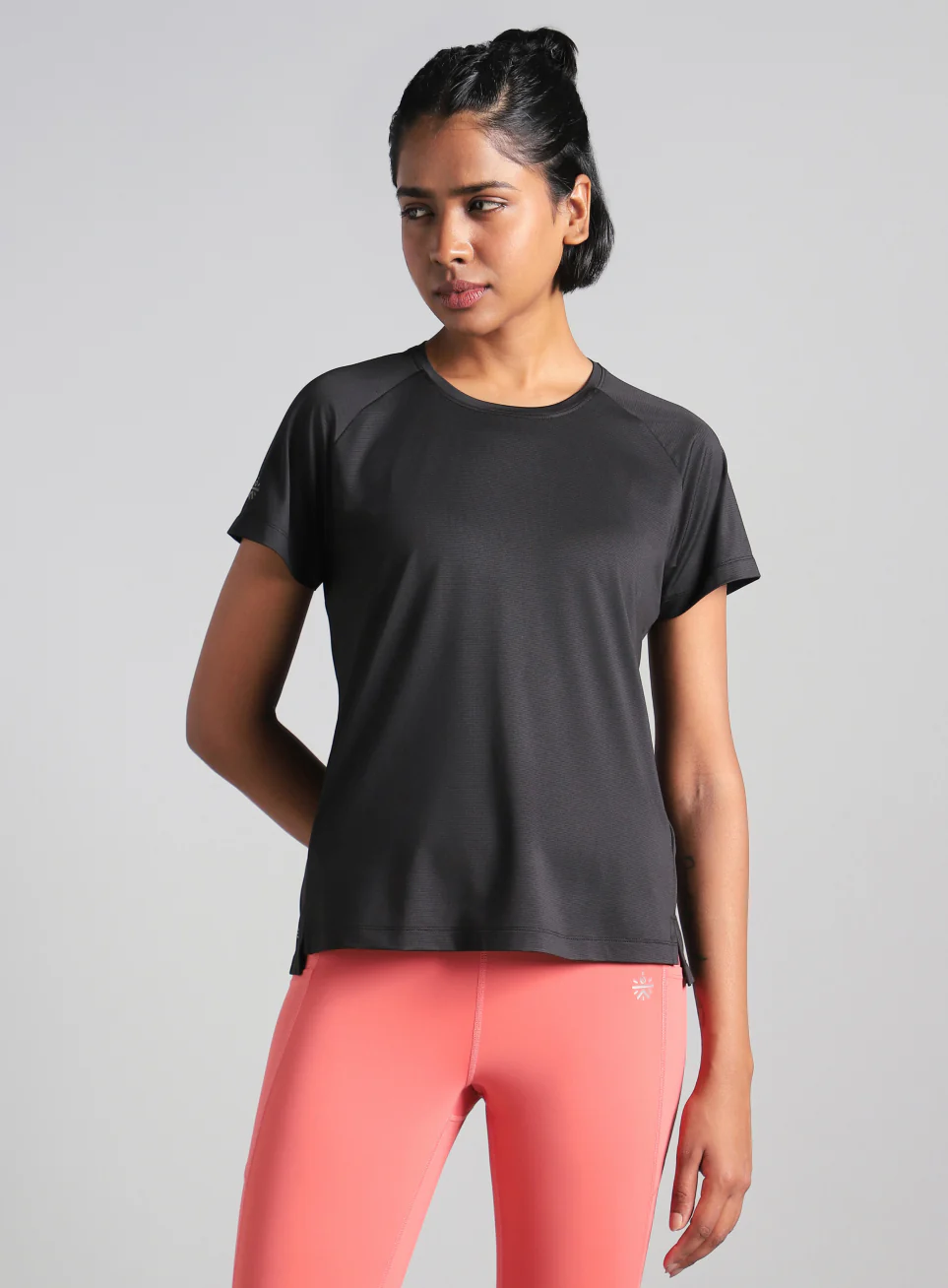 Women's Black Swift Runner Tee - Image 4