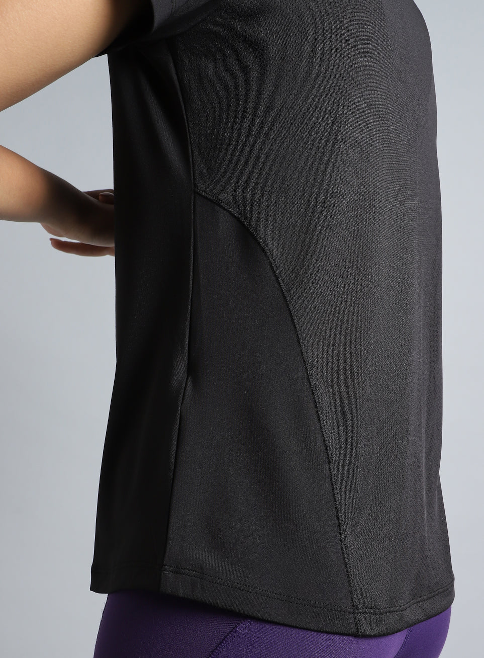 Women's Black The Racer Pacer Top - Image 8