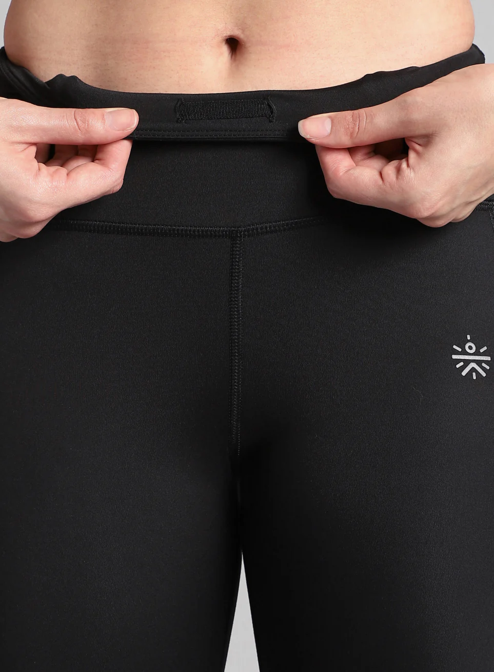 Women's Black The Run Project Comflex Tights - Image 10