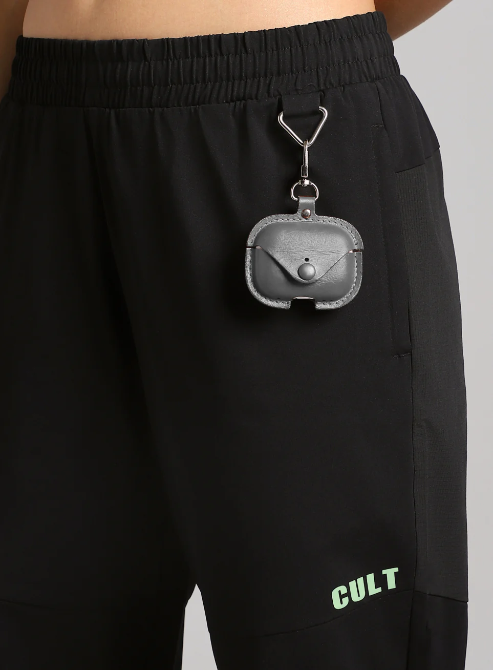 Women's Black Trail Blaze Travel Trackpants - Image 7