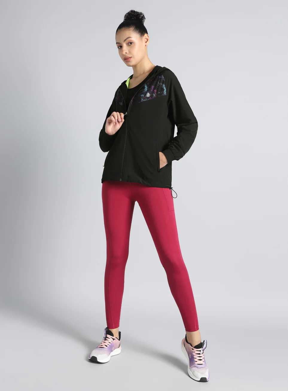 Women's Black Train All Day Training Jacket - Image 3