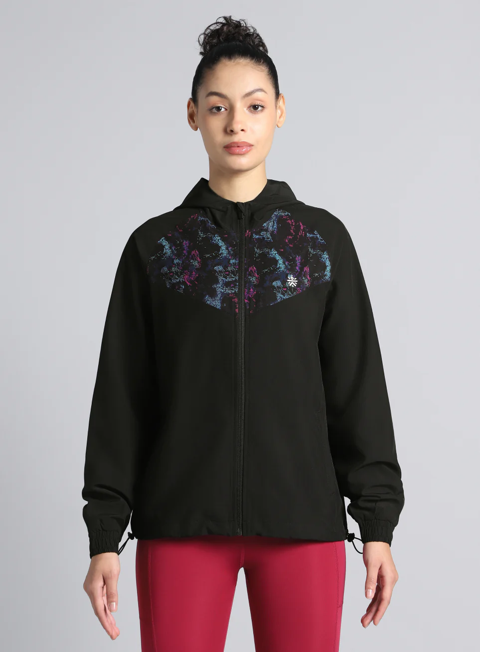 Women's Black Train All Day Training Jacket - Image 4