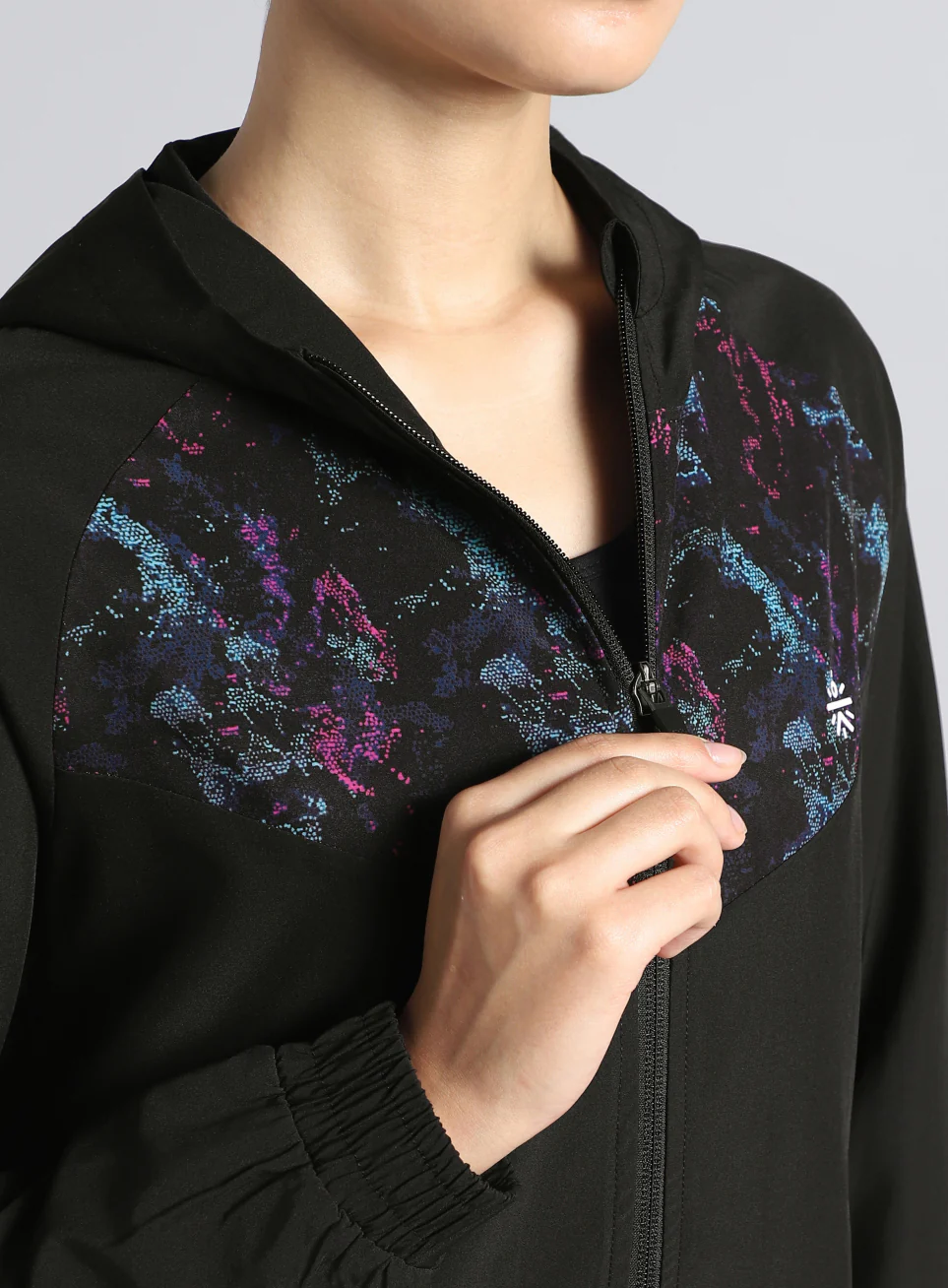 Women's Black Train All Day Training Jacket - Image 9