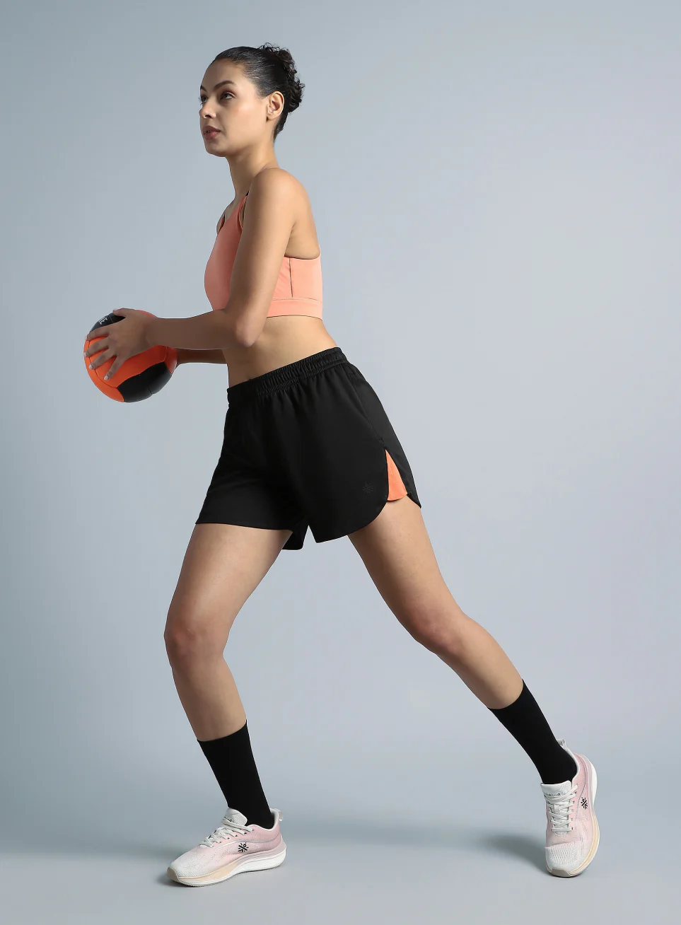 Women's Black Train Day Performance Shorts - Image 2