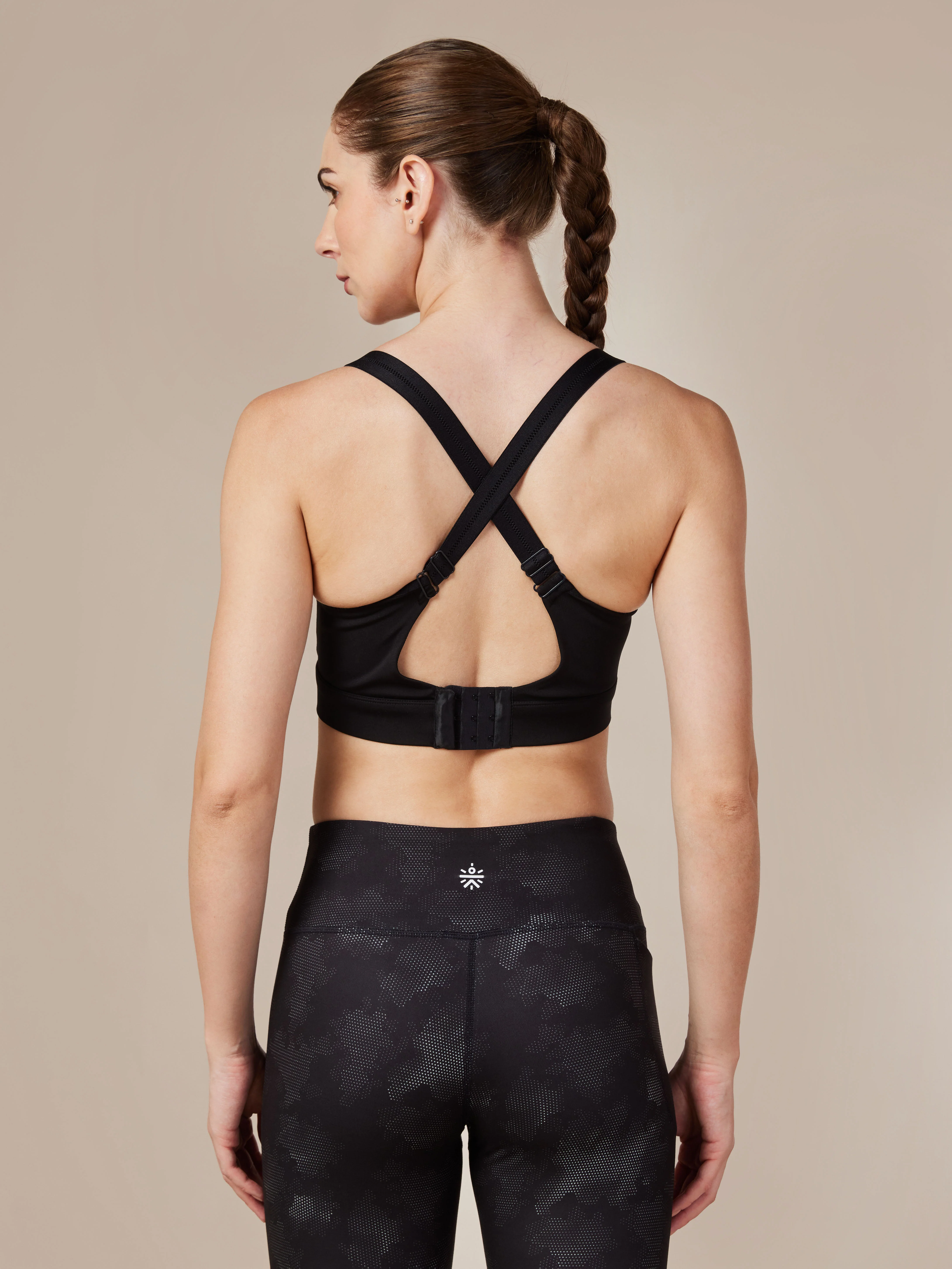 Women's Black Training Essential Bra - Image 4