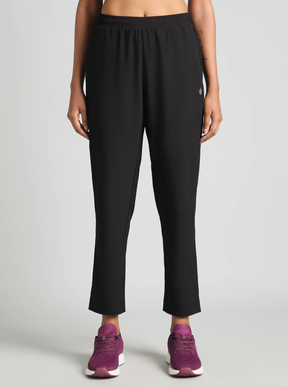 Women's Black Training Sculpt Trackpants - Image 4