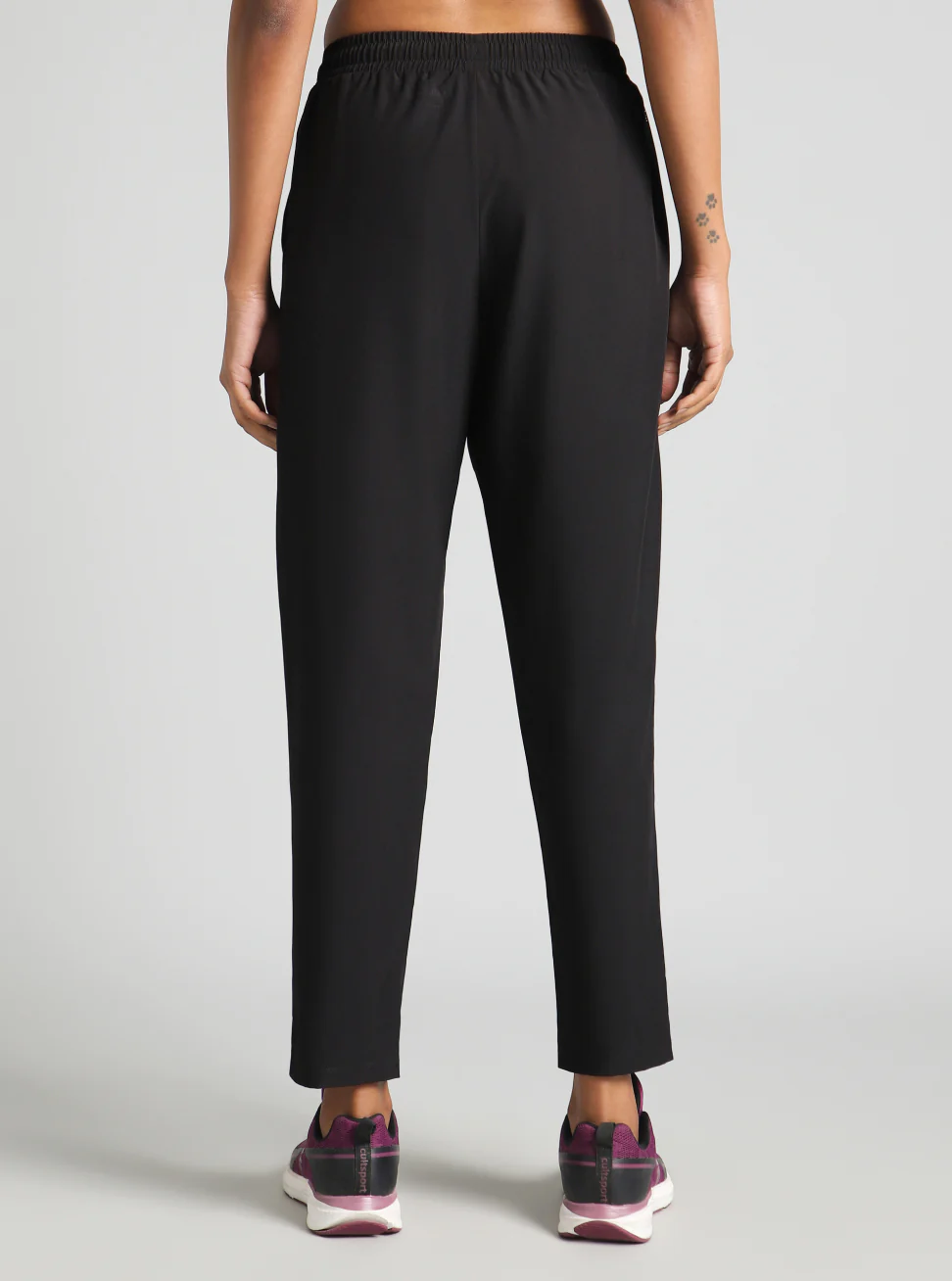 Women's Black Training Sculpt Trackpants - Image 6