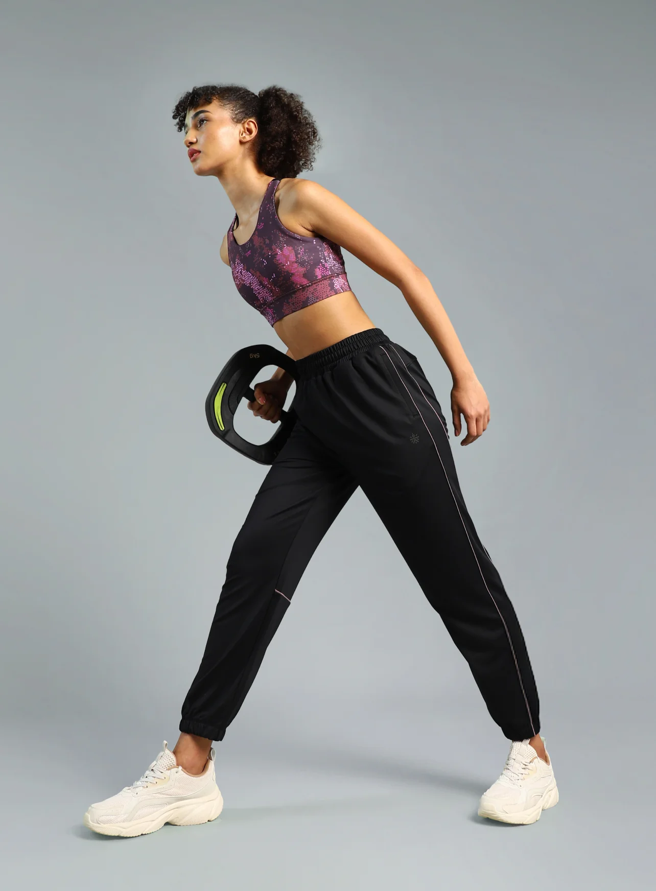 Women's Black Training Sculpted Joggers - Image 2