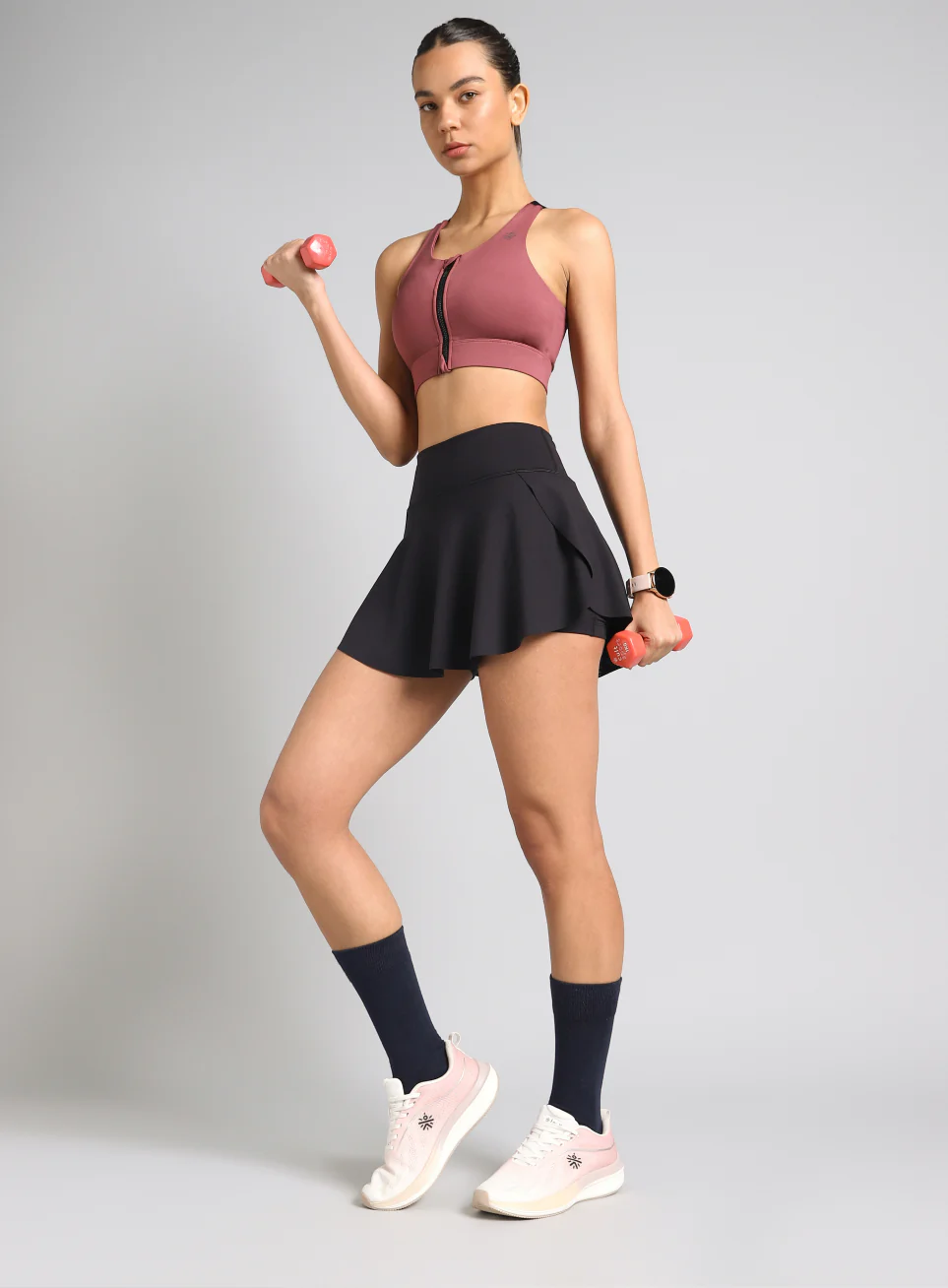 Women's Black True Performance Sculpted COMFlex Skorts - Image 3