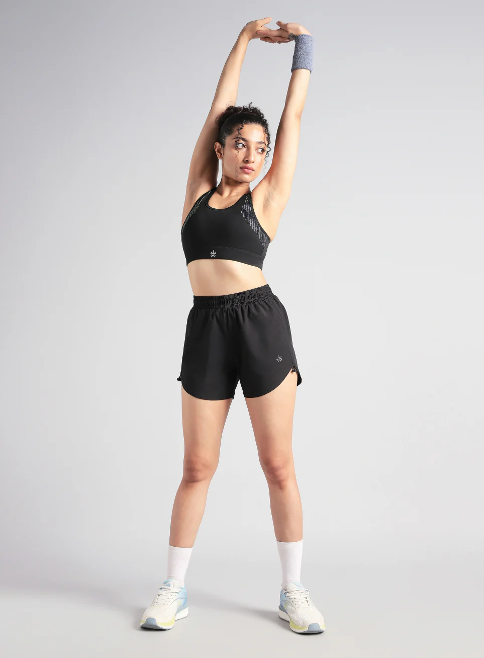 Women's Black True Strength High Support Sports Bra - Image 2