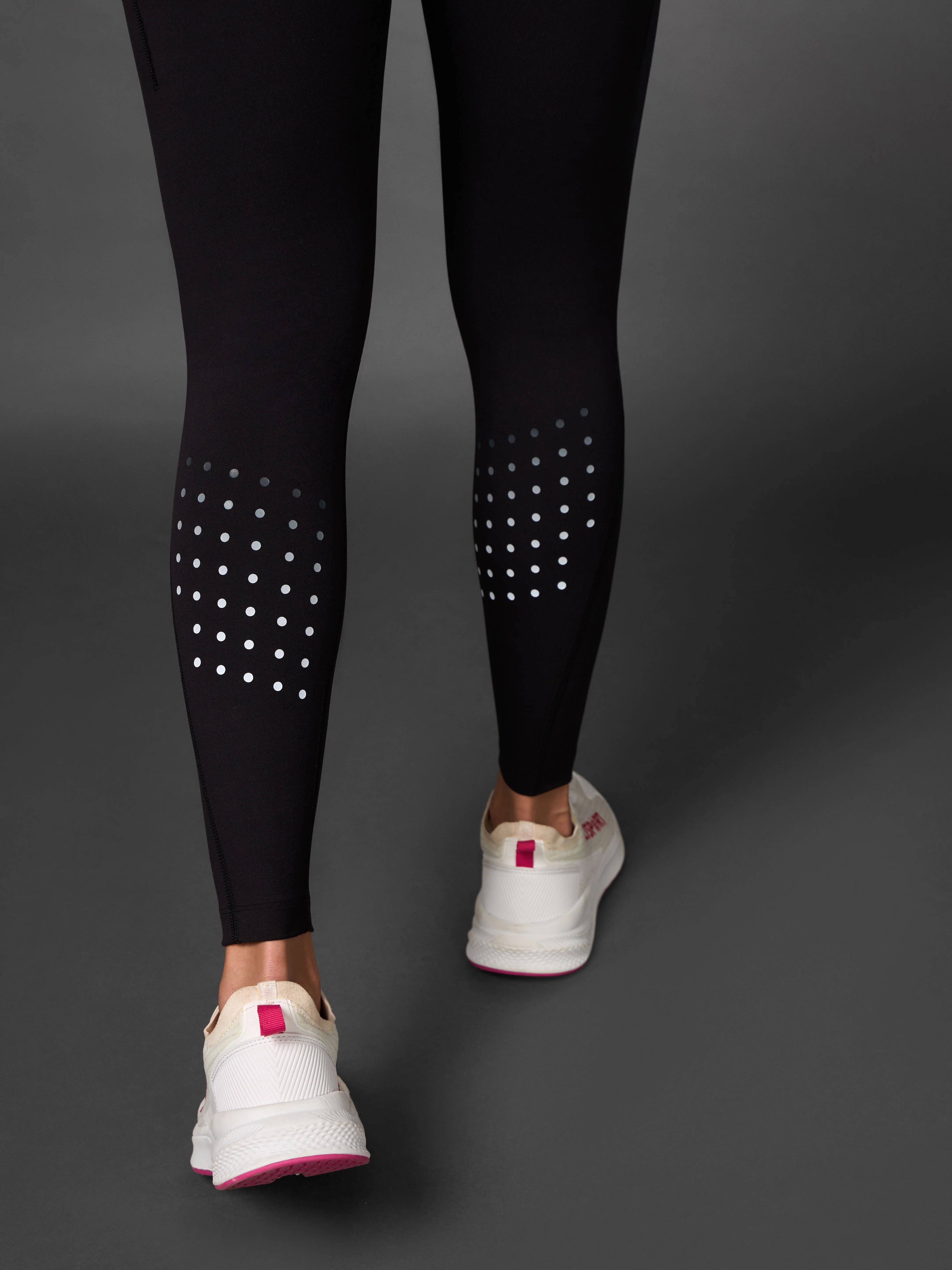 Women's Black Ultimate COMFlex Run Tights - Image 8