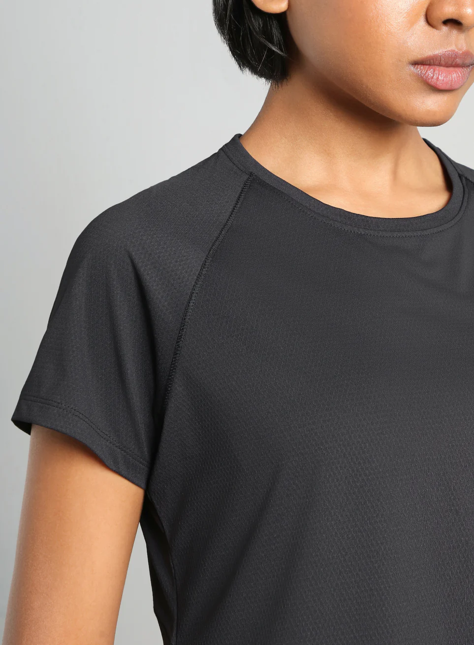 Women's Black  Flow HIIT Top - Image 7