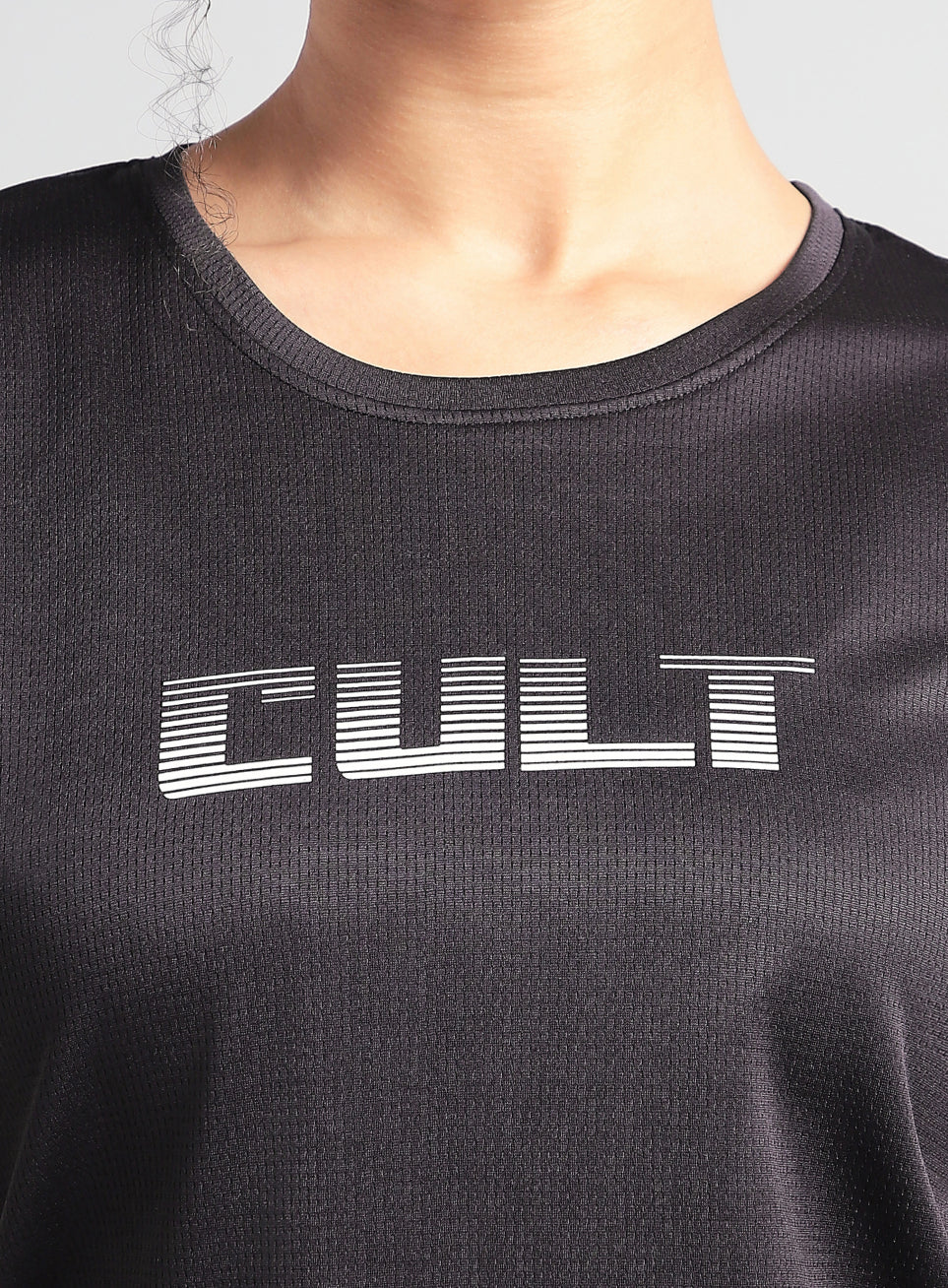 Women's Black Ultimate Training T-shirt - Image 7