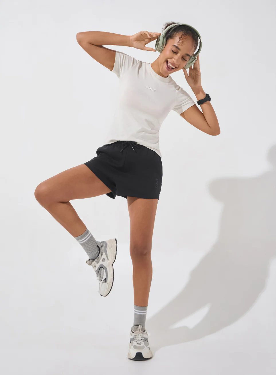 Women's Black Ultra Luxe Classic Shorts - Image 3