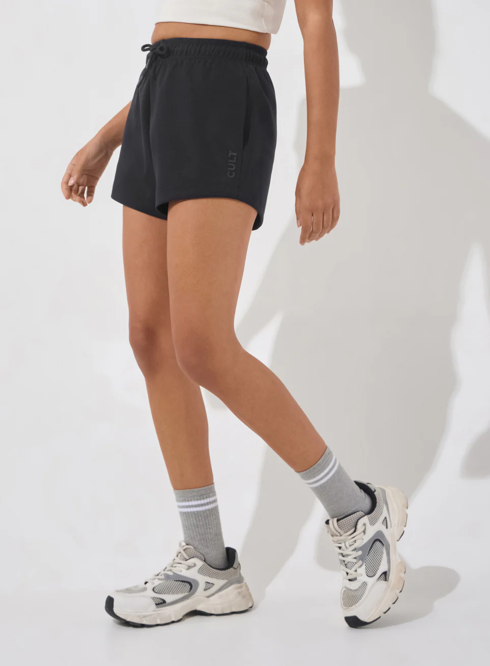 Women's Black Ultra Luxe Classic Shorts - Image 5