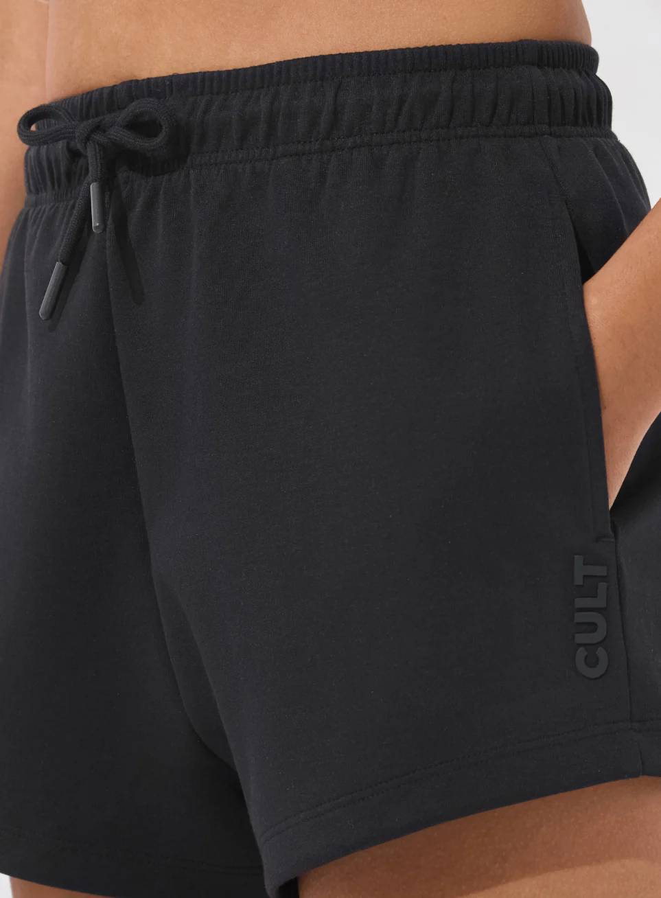 Women's Black Ultra Luxe Classic Shorts - Image 7