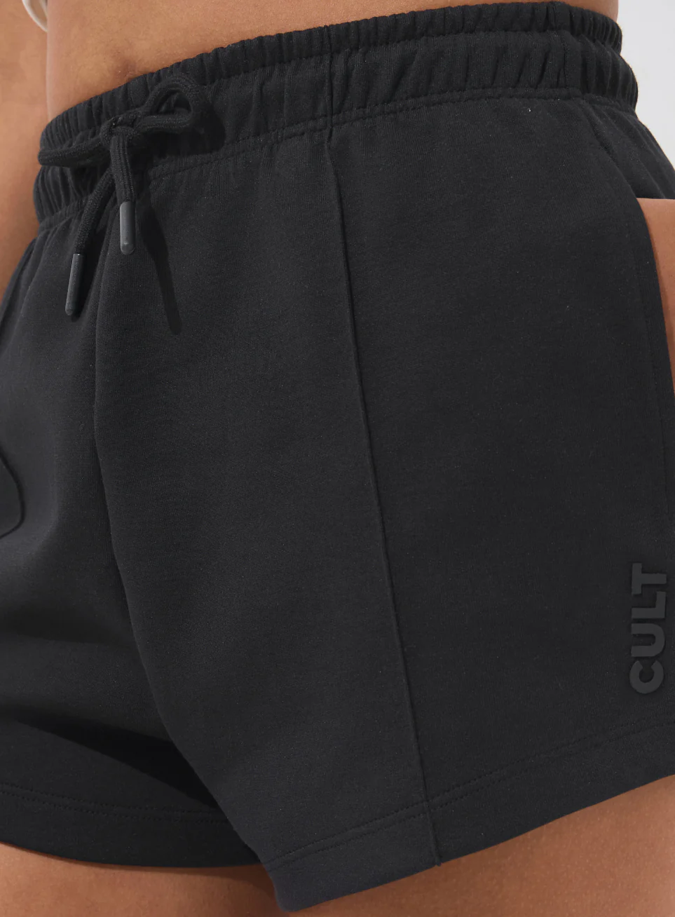 Women's Black Ultra Luxe Tailored Shorts - Image 7