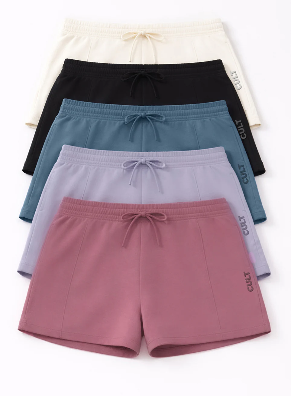 Women's Black Ultra Luxe Tailored Shorts - Image 9