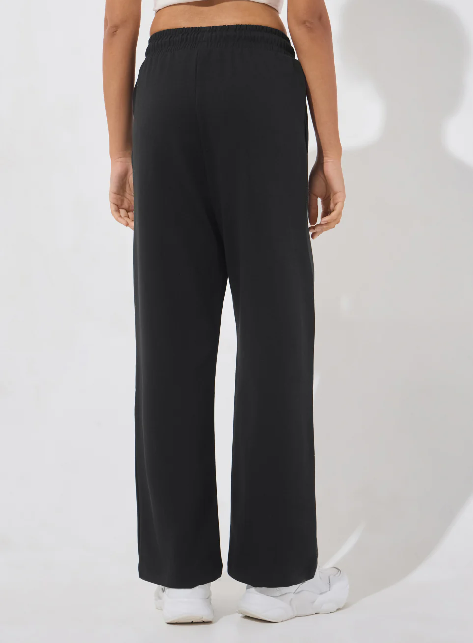 Women's Black Ultra Luxe Tailored Trackpants - Image 6