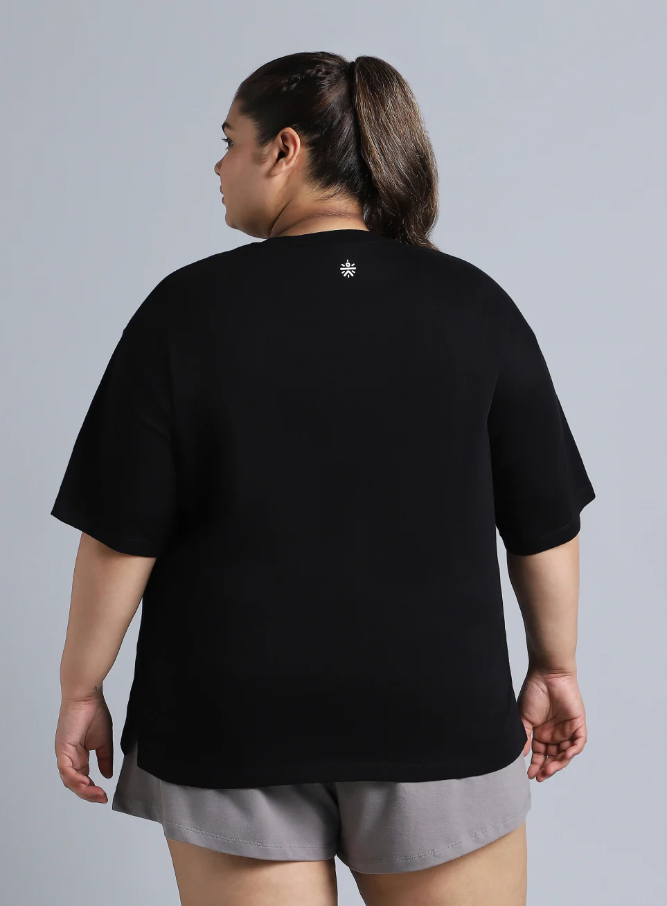 Women's Black You Got This Oversized Fit Plus Size T-shirt - Image 6