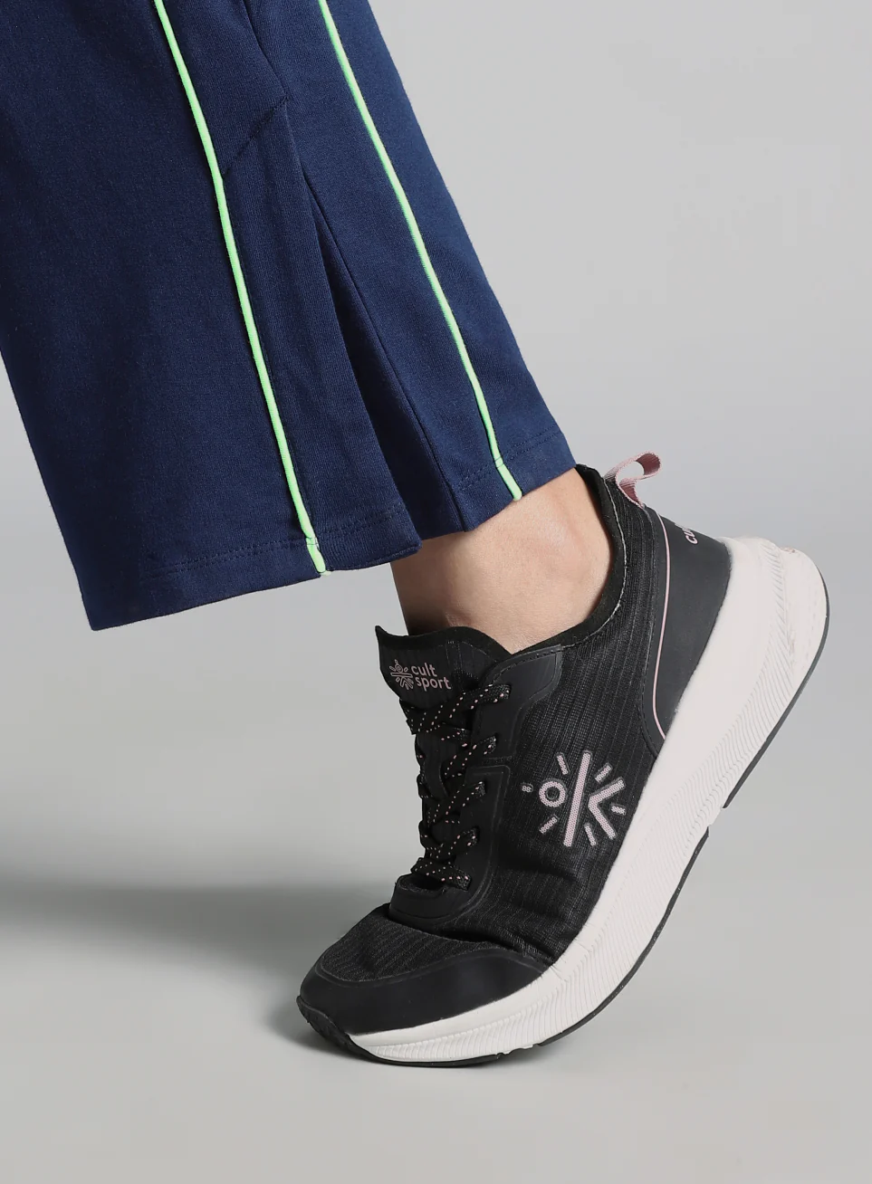 Women's Blue Community Straight Trackpants - Image 8