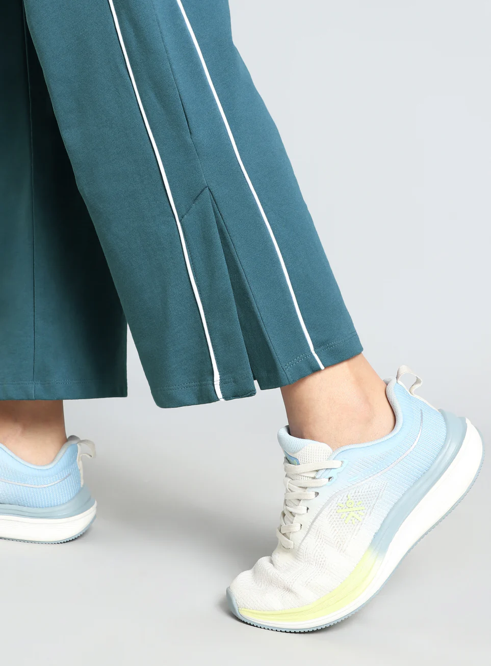 Women's Blue Community Straight Trackpants - Image 8