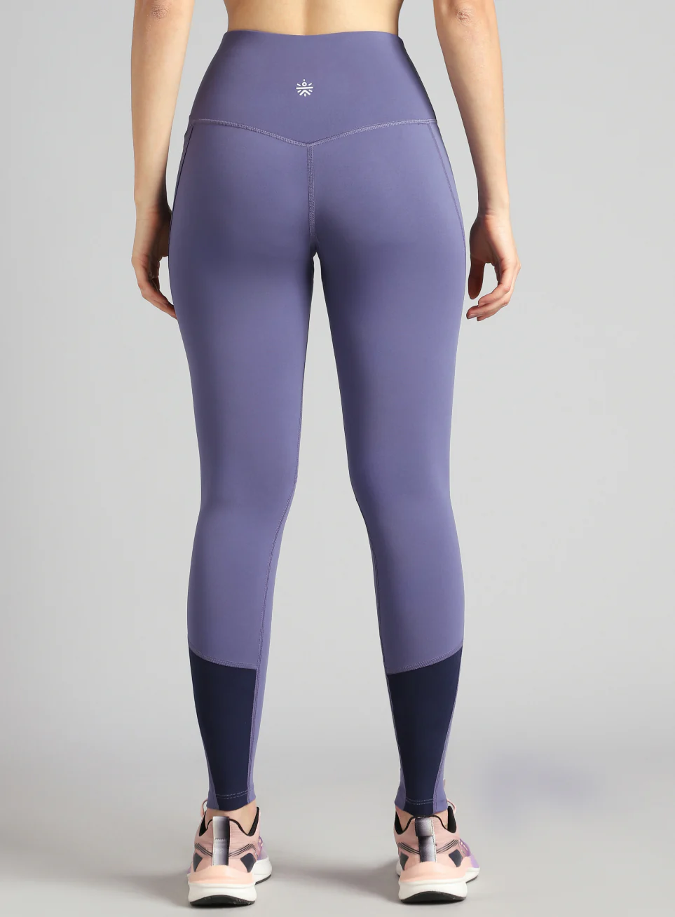 Women's Blue Dance Flow Tights - Image 6