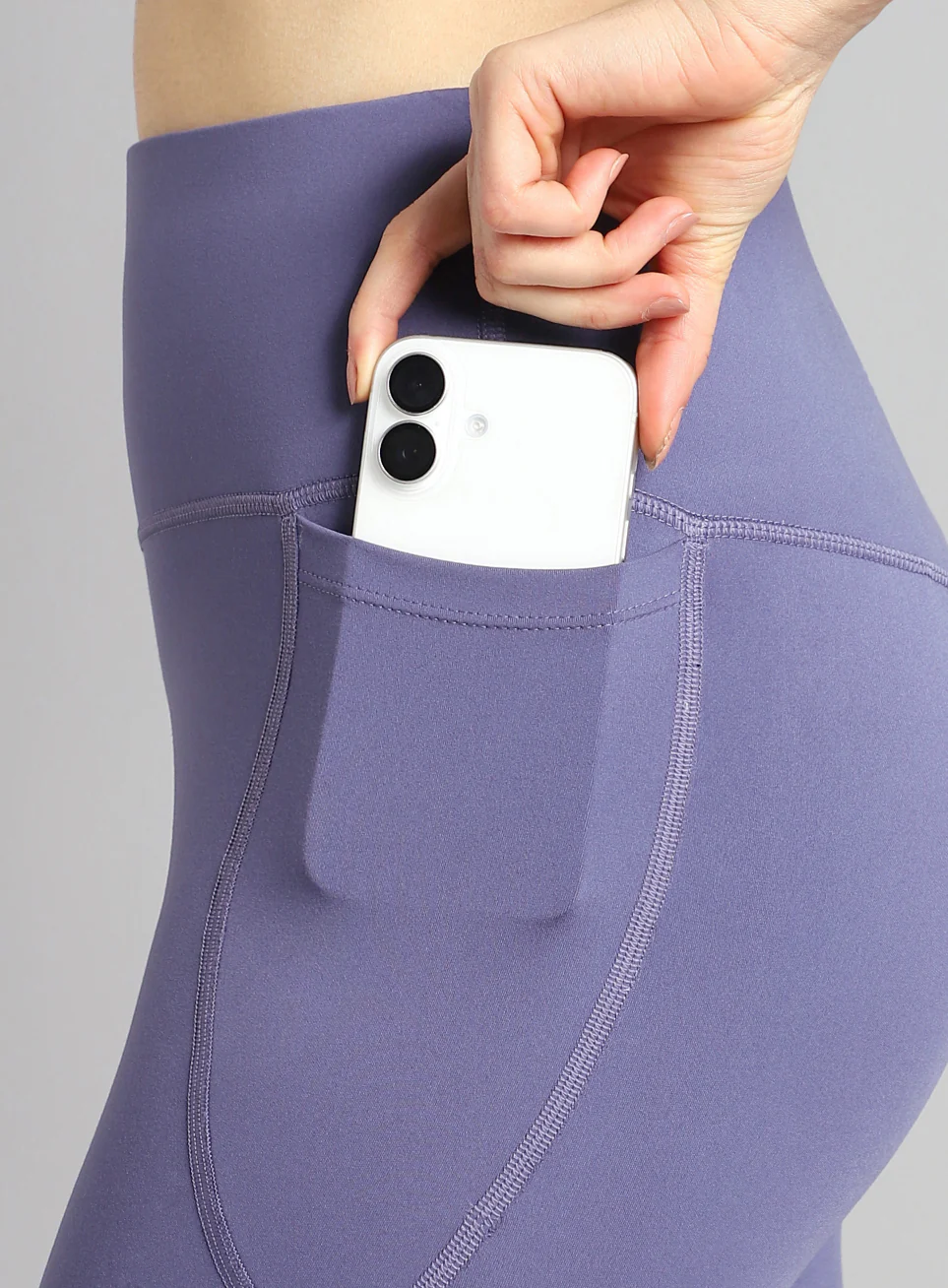 Women's Blue Dance Flow Tights - Image 7