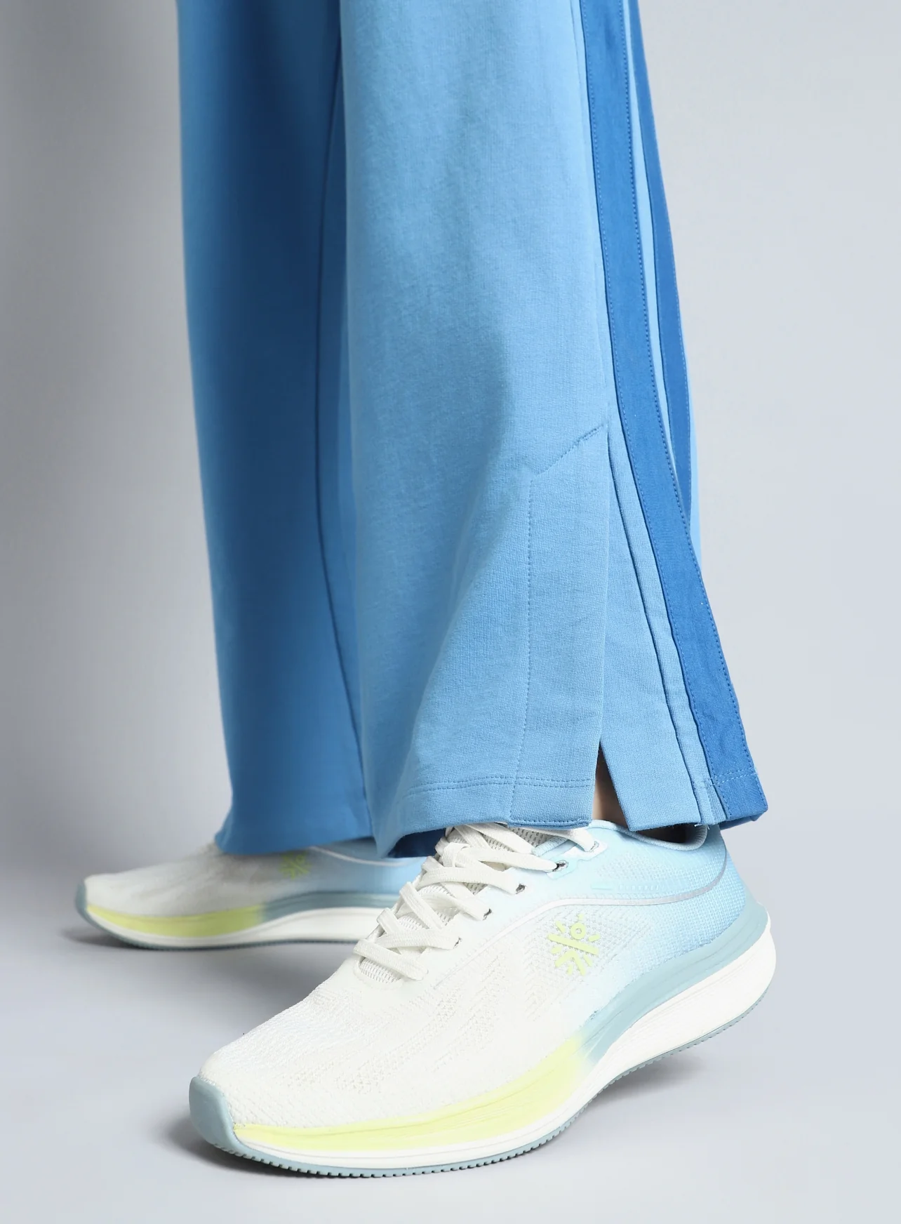 Women's Blue Dance Flow Trackpants - Image 8