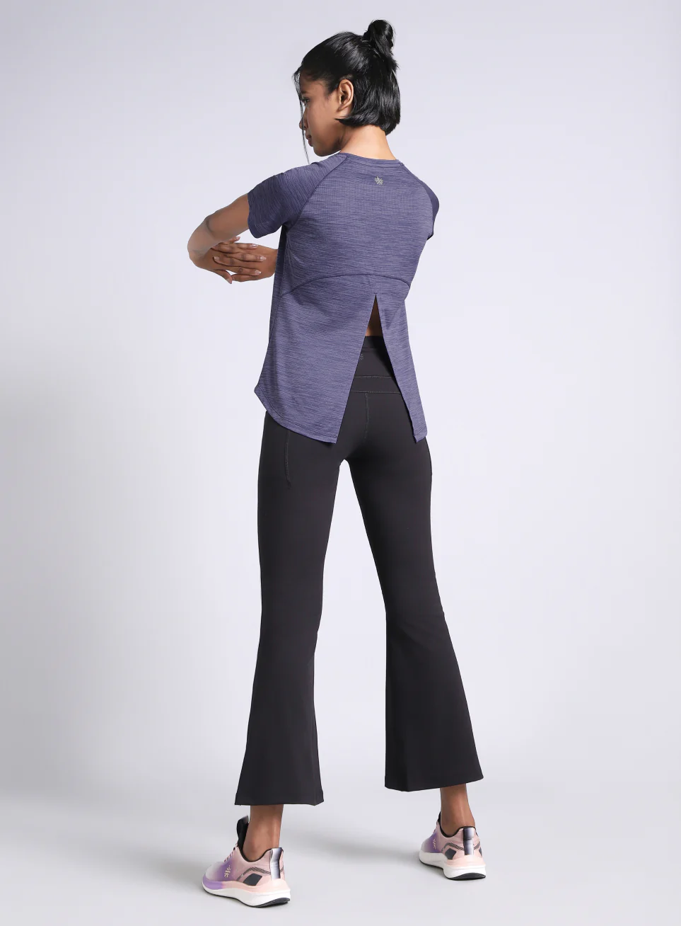 Women's Blue Flow HIIT Top - Image 3