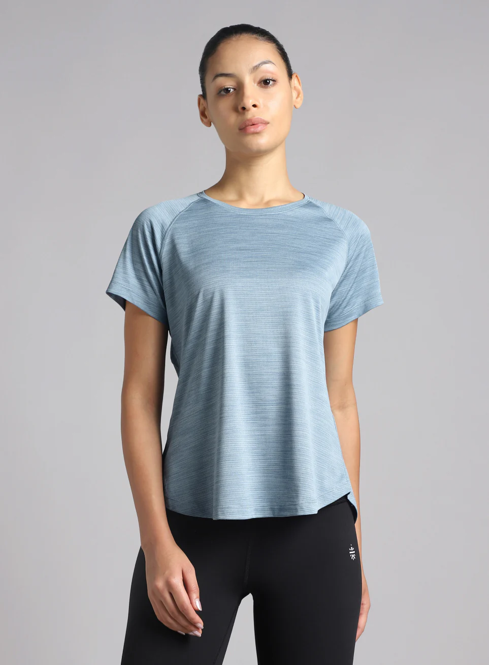 Women's Light Blue Flow HIIT Top - Image 4