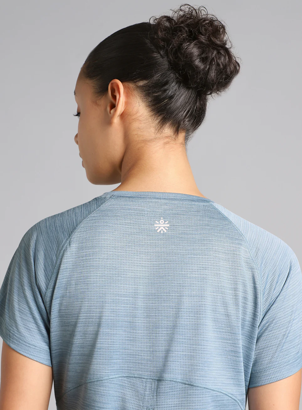 Women's Light Blue Flow HIIT Top - Image 8