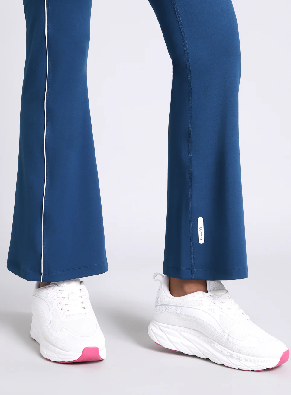 Women's Blue Hype Up Flare COMFlex Flarepants - Image 7