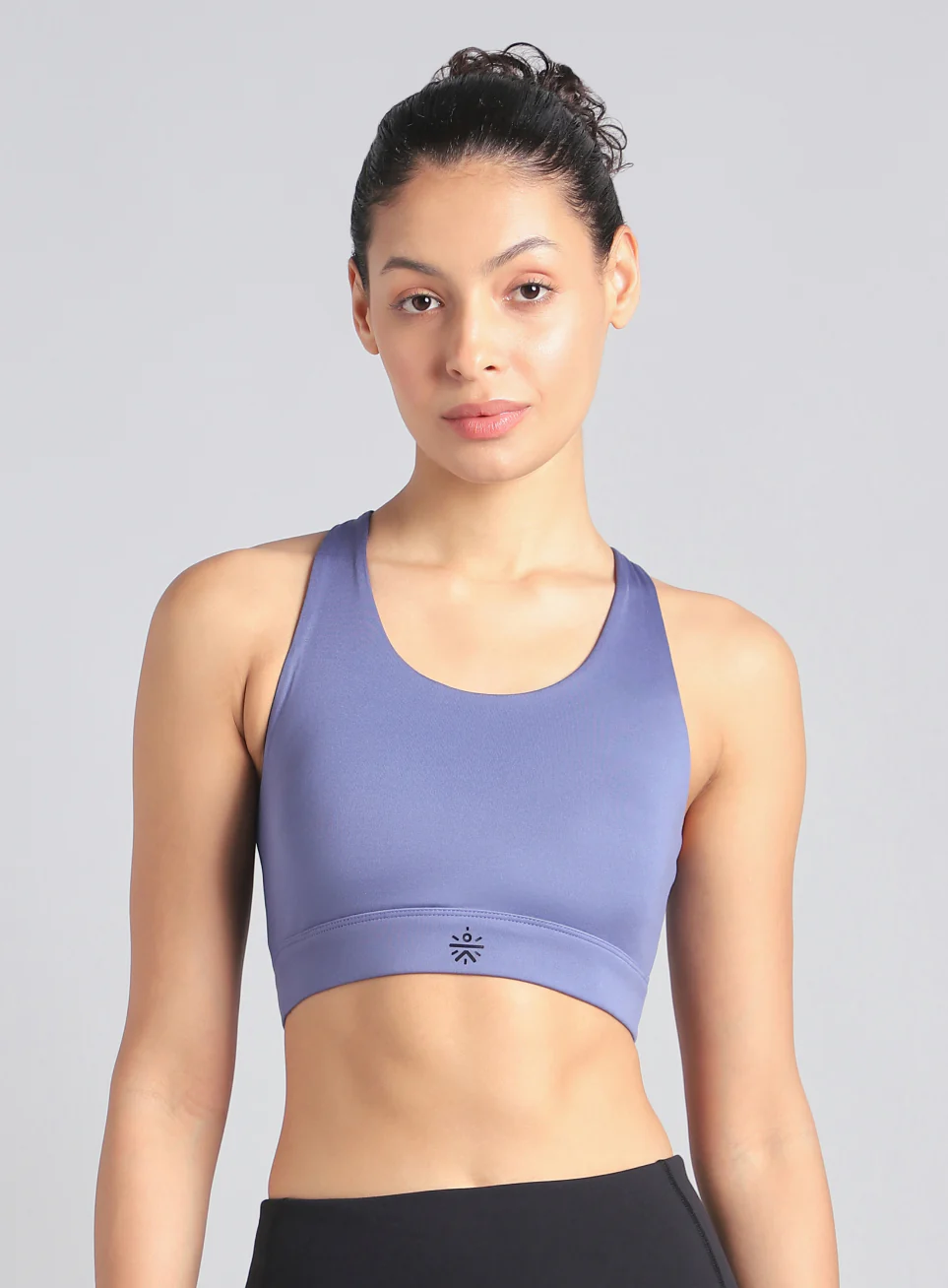 Women's Blue Hype Up High Support Training Bra - Image 4