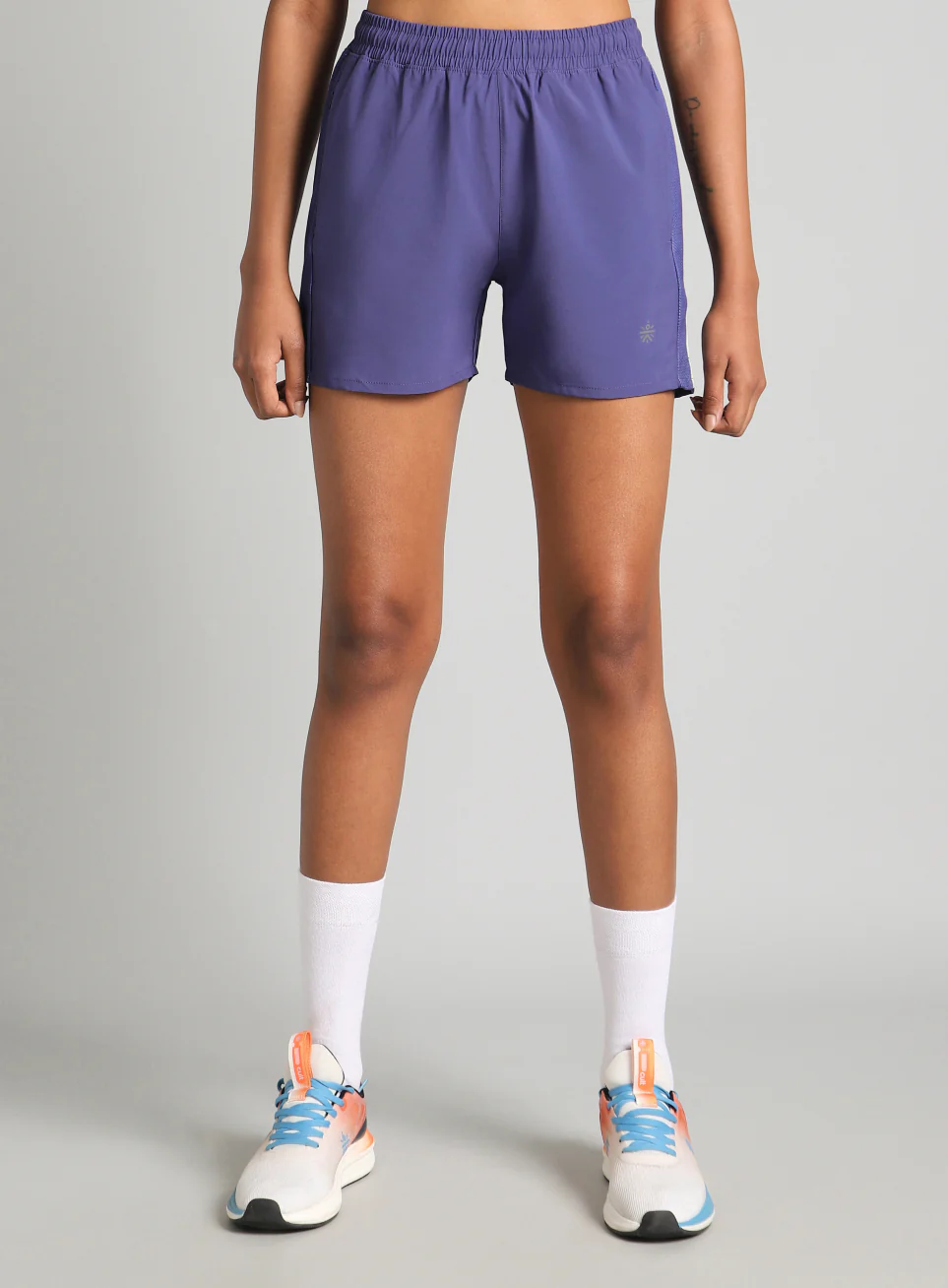 Women's Blue In Motion Run Shorts - Image 4