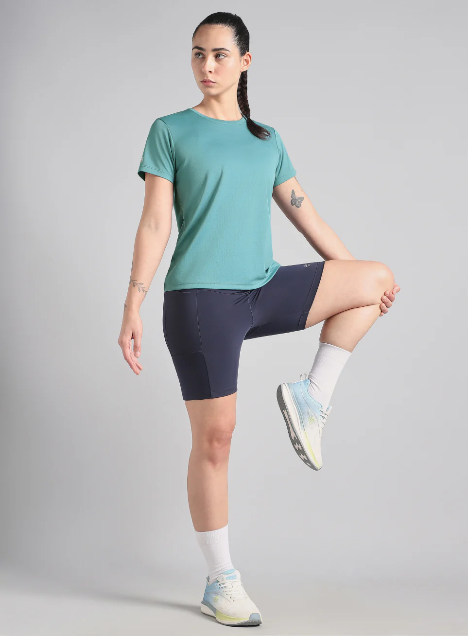Women's Blue Everyday  Performance T-Shirt - Image 3
