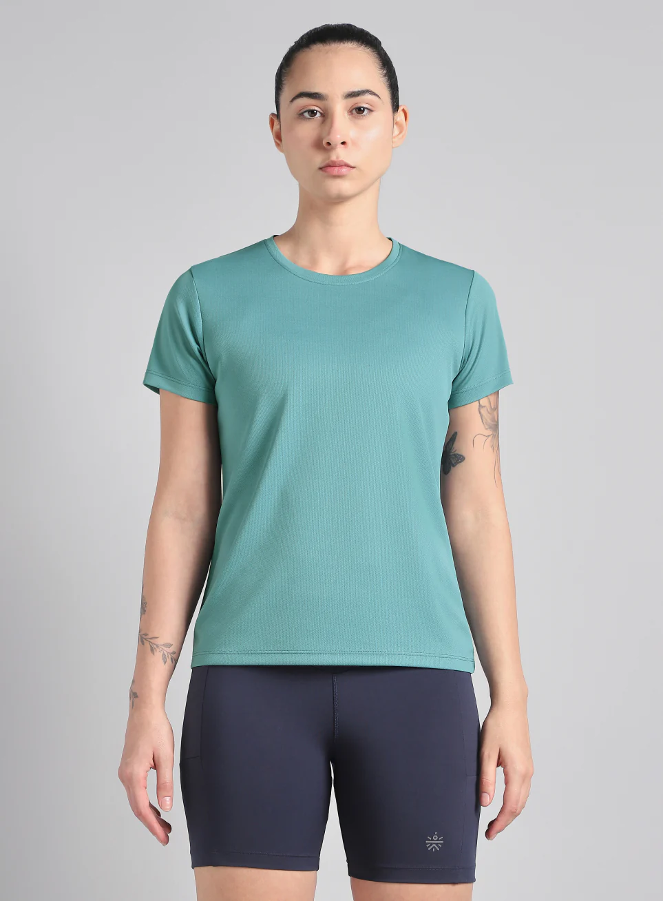 Women's Blue Everyday  Performance T-Shirt - Image 4
